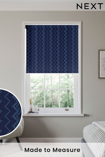 Blue Zally Made to Measure Roller Blind (710619) | £57