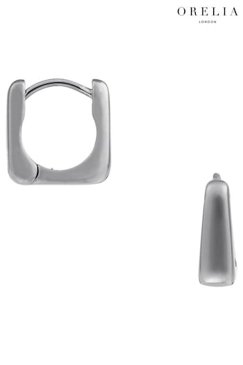 Orelia London Tapered Square Huggie Hoop Earrings (710694) | £20