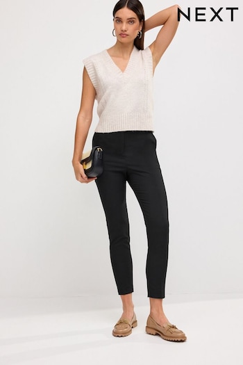 Black Tailored Stretch Slim Trousers march (710745) | £22