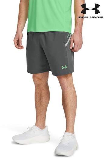 Under Homme Armour Grey Tech Woven Shorts (710859) | £36
