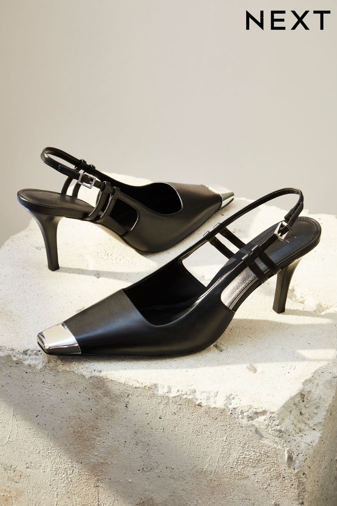 Dark on sale grey stilettos