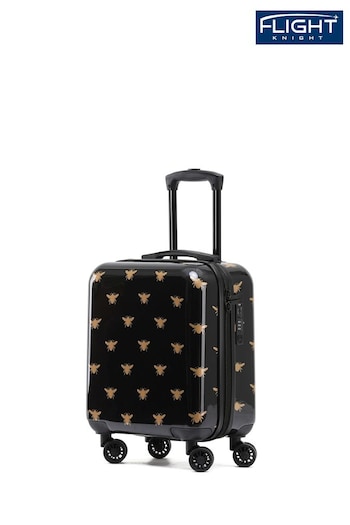 Flight Knight 45x36x20cm EasyJet Underseat Anti-Crack Cabin Carry On Hand Luggage Black Suitcase (712352) | £55