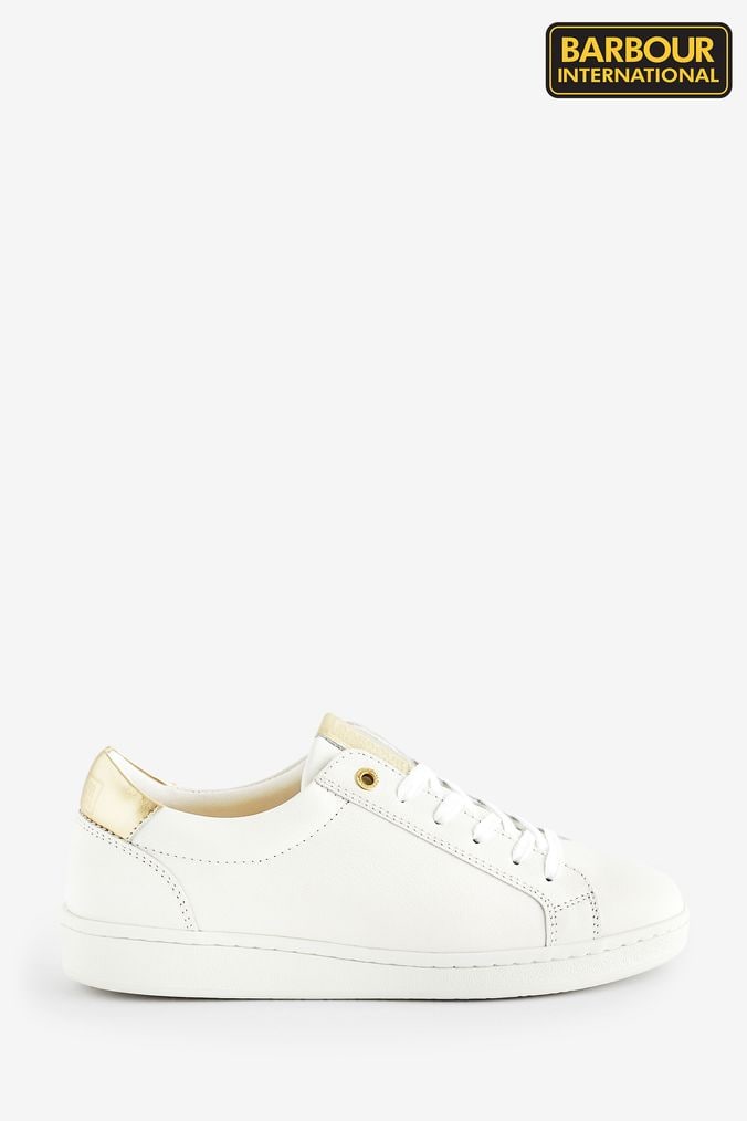 Barbour shoes shop gold