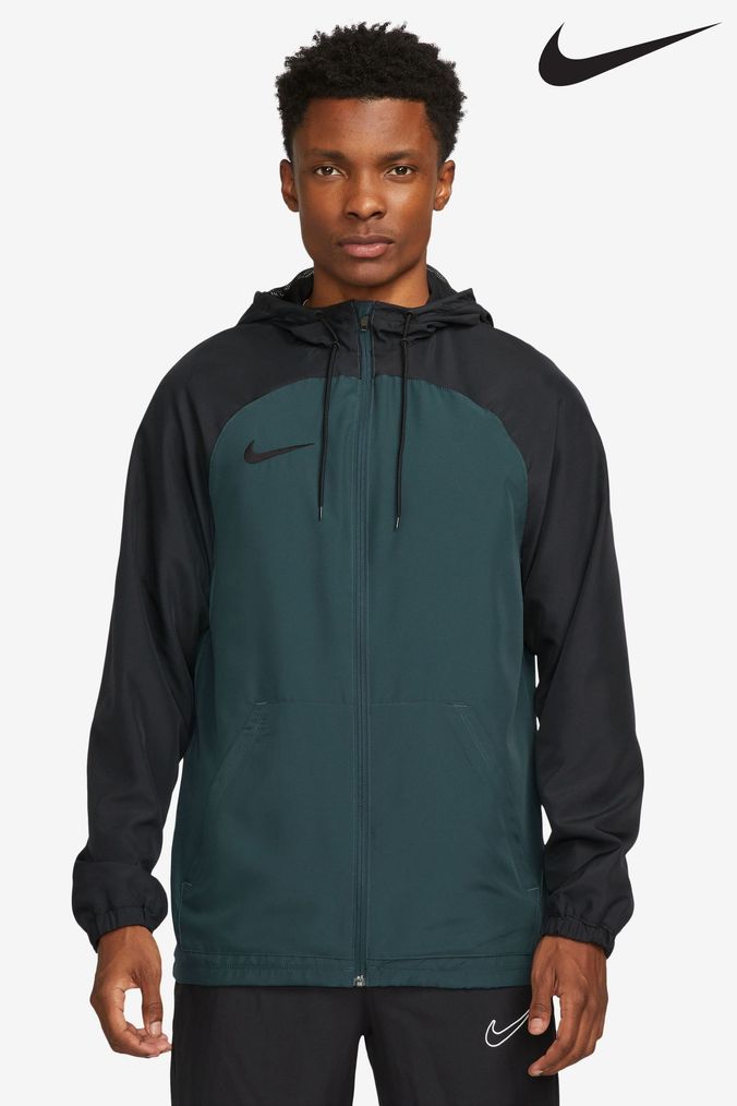 Buy Men s Hooded Synthetic Colour Block Jackets Online Next UK