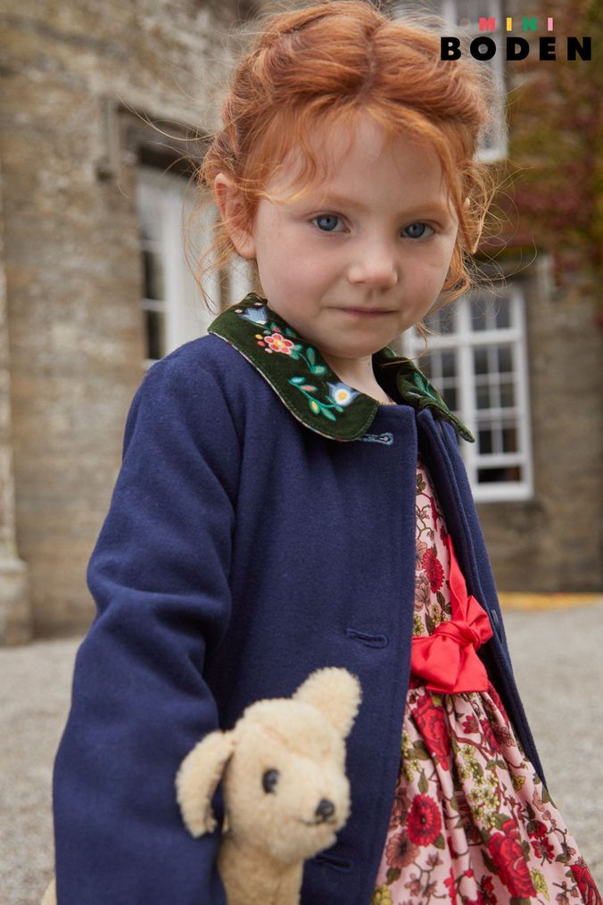Girls sale floral coats