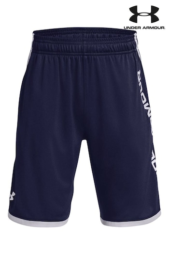 Under Armour Blue Youth Stunt 3.0 Shorts (713554) | £19