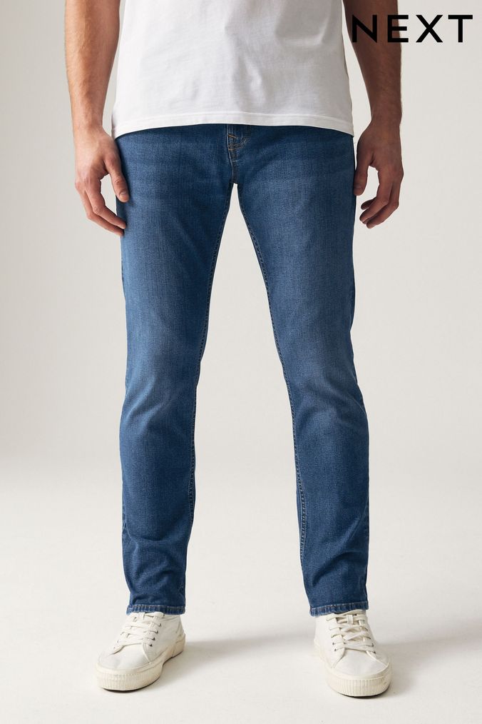 Mens straight 2025 leg jeans next