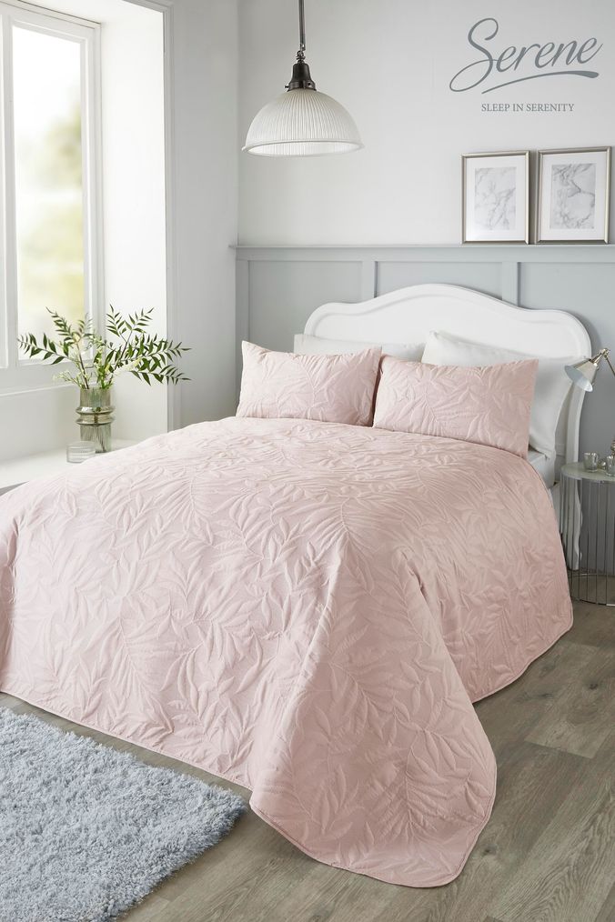 Buy Bedspreads Plain Homeware Pink Online Next UK