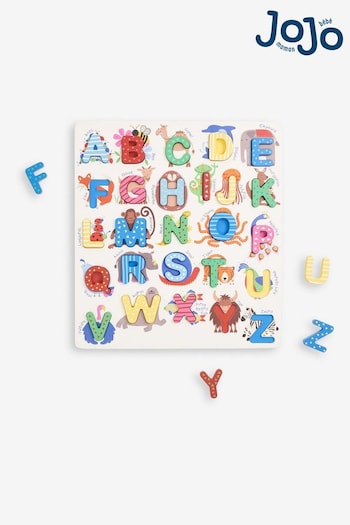 JoJo Maman Bébé Wooden Alphabet Puzzle (715226) | £25