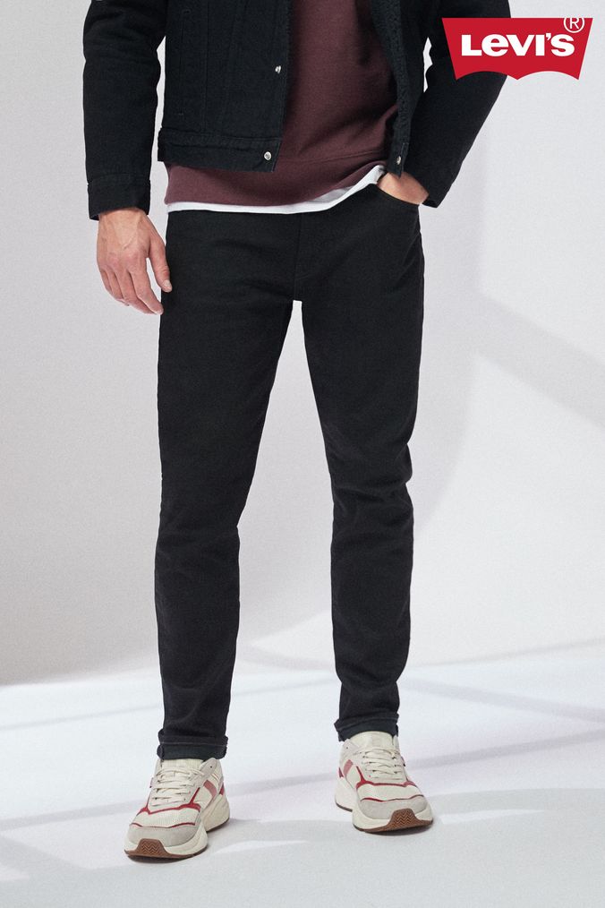 Levi's 501 sales skinny mens black