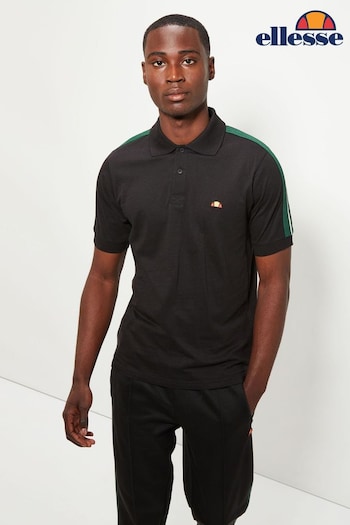 Ellesse Morella Black Polo Shirt (715618) | £40