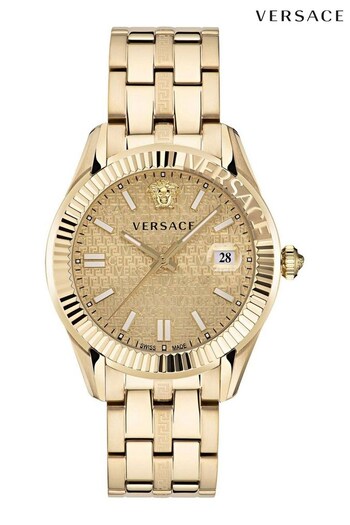 Versace Gents Gold Tone Watch (716041) | £890