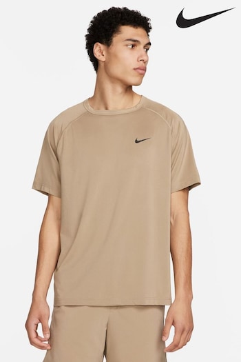 Nike Khaki Green Dri-FIT Ready Training T-Shirt (716427) | £40