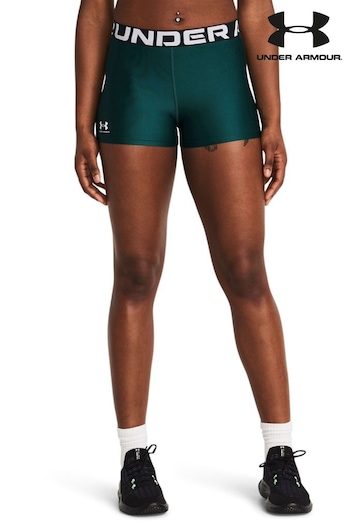 Under Armour Green Womens Heat Gear HG Authentics 8 Inches elisabetta Shorts (716442) | £25
