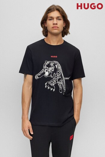HUGO Darpione Black T-Shirt (716794) | £69