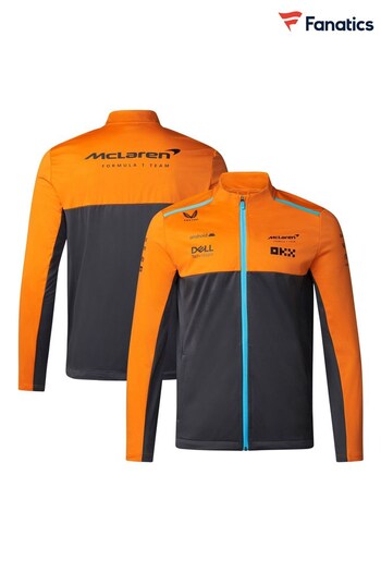 Fanatics Orange McLaren 2023 Team Soft Shell Jacket (717169) | £120