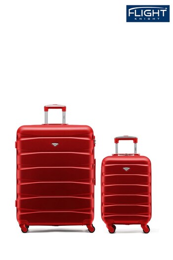 Set Of 2 Large Check-In & Small Carry-On Hardcase Travel Suitcase (717450) | £110