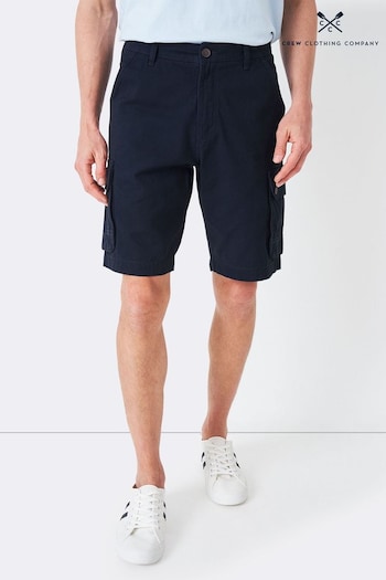 Crew Clothing Company Blue Cargo Shorts (717554) | £55