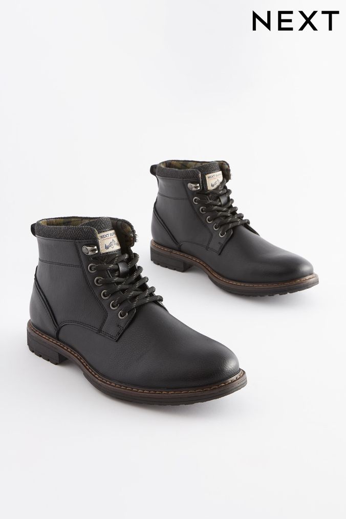 Mens black boots next discount