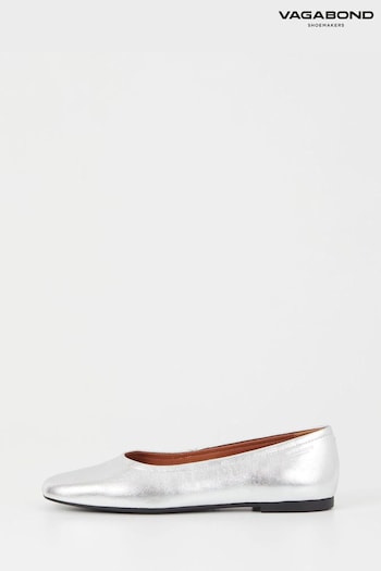 Vagabond Silver Jolin Ballerinas Shoes Joan (718082) | £90