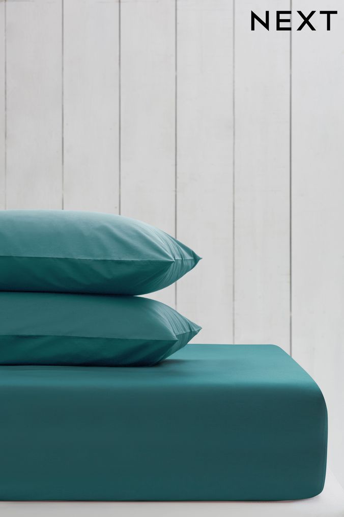 Teal bed sheet deals