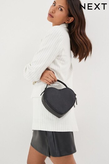 Black Heart Cross-Body Bag (718796) | £32