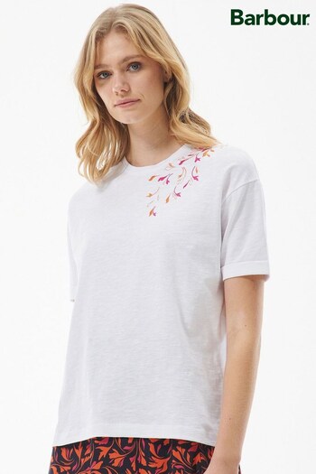 Barbour® White Samphire T-Shirt (719470) | £30
