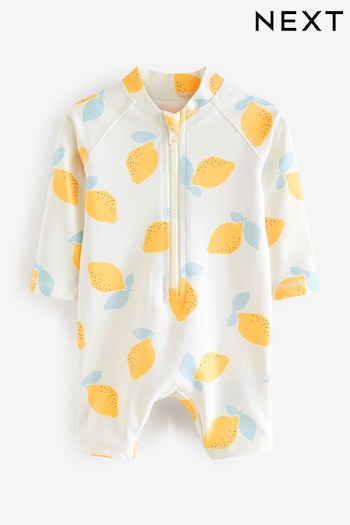 Lemon Yellow Baby Sunsafe Swimsuit (0mths-3yrs) (71D775) | £15 - £16