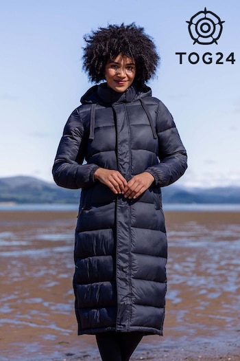 Tog 24 Womens Cautley Long Padded Blue Jacket (722947) | £89