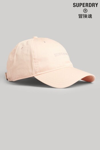 Superdry Pink Essential Baseball Cap (723690) | £20