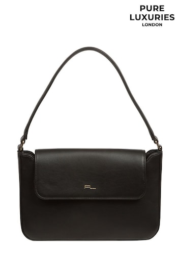 Pure Luxuries London Olivia Nappa Leather Grab Bag (724529) | £59