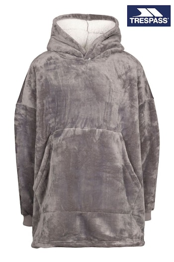 Trespass Grey Cosiness Wearable Blanket Hoodie (725093) | £40