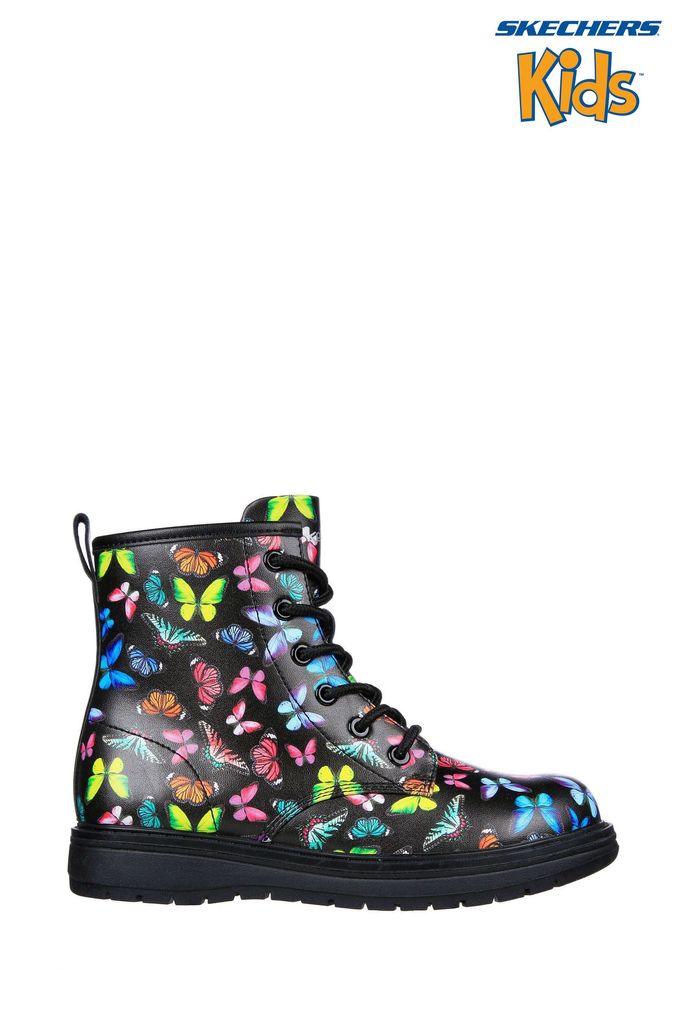 Buy Girls' Boots Black Skechers Footwear Online | Next UK