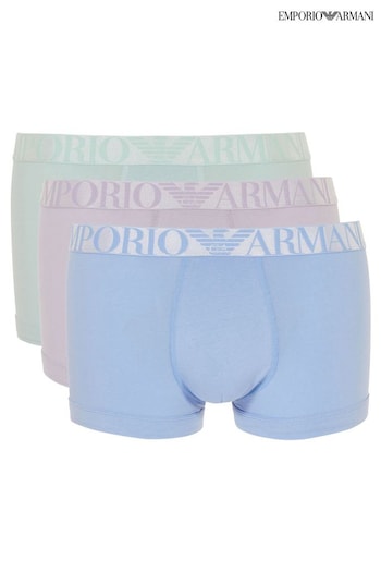 Emporio Armani ribbed-knit Boxers 3 Pack (725848) | £48