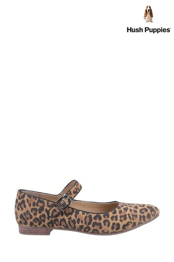 Hush Puppies Leopard Melissa Strap Shoes (726435) | £75
