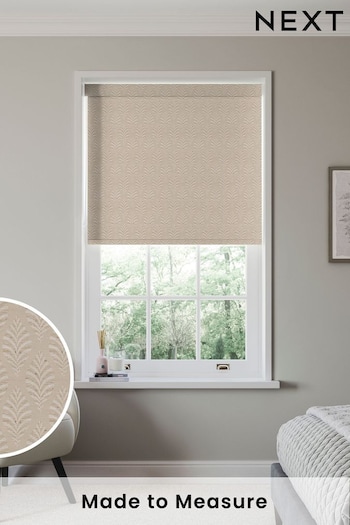 Natural Wheat Fresca Made to Measure Blackout Roller Blind (727032) | £66