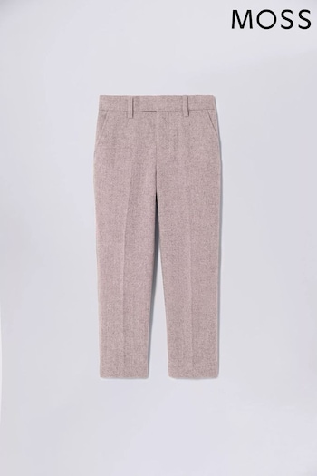 MOSS Grey Donegal Trousers (727829) | £30