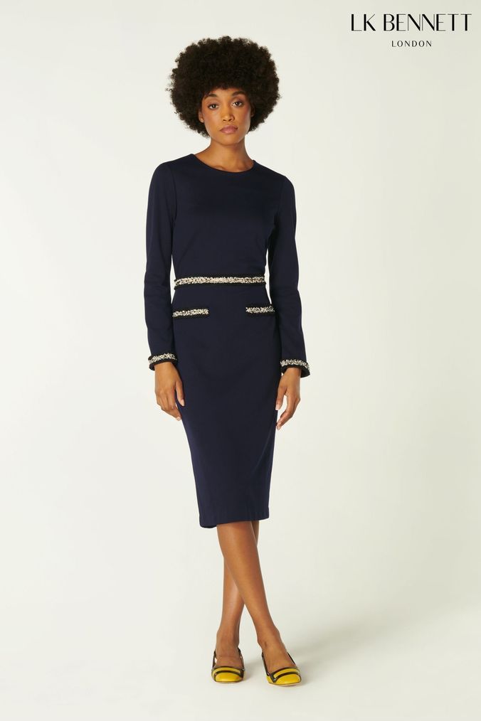 Buy Women s Blue LK Bennett Plain Dresses Online Next UK