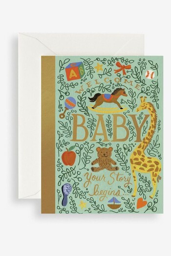 Rifle Paper Rifle Paper Co Story Book Baby Card (730525) | £4