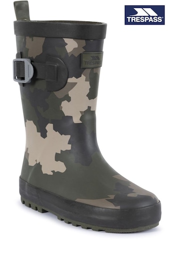 Trespass Grey Puddle Wellie Boots (731453) | £12