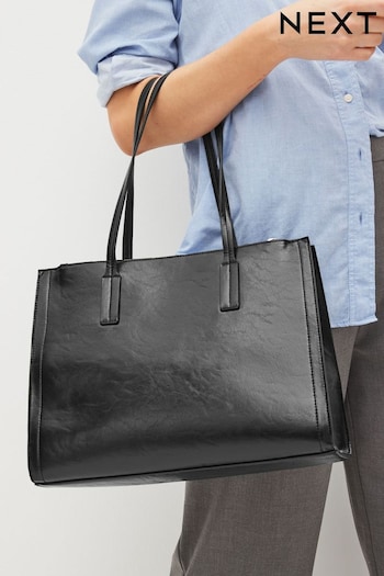 Black Formal Open Tote Bag (731575) | £30