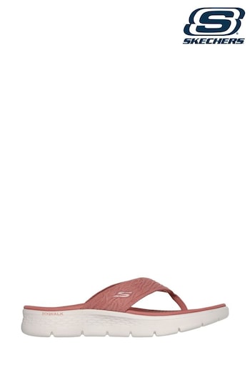 Skechers RED Pink Go Walk Flex Splendor X Sandals (732948) | £44