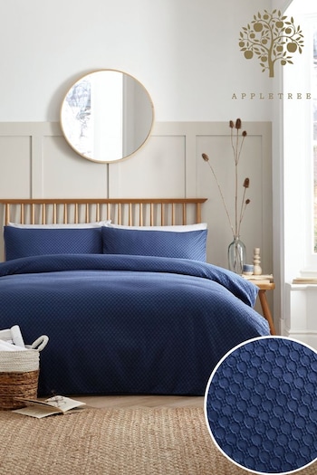 Appletree Blue Santos Duvet Cover Set (733036) | £32 - £55