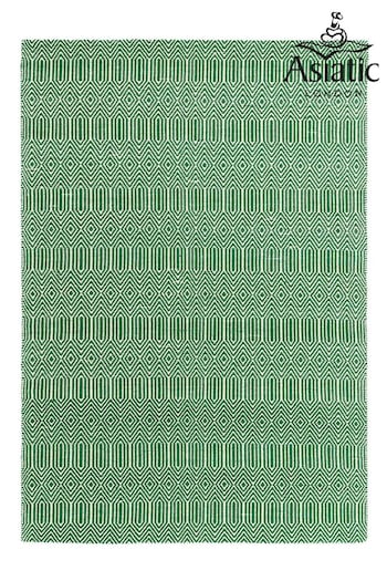 Asiatic Rugs Green Sloan Geo Rug (734473) | £77 - £213