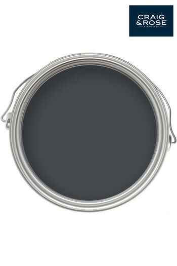 Craig & Rose Black Chalky Emulsion Zeitgeist 50ml Tester Paint (734852) | £3.50