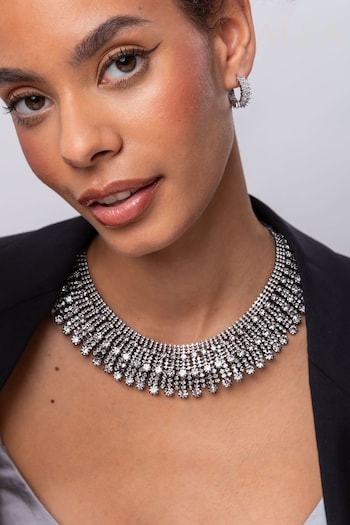 Aela Statement Crystal Necklace (734939) | £40