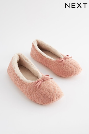 Pink Ballerina Slippers (735782) | £12