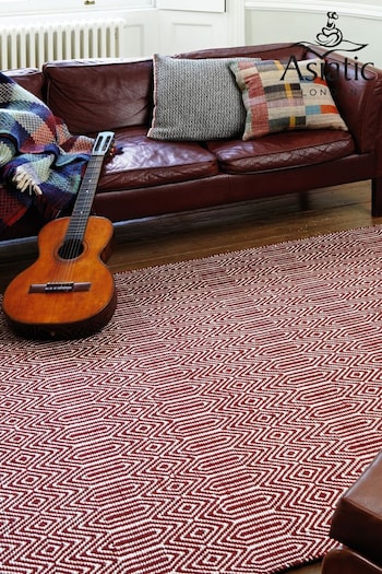 Asiatic Rugs Red Sloan Geo Rug (736173) | £77 - £213