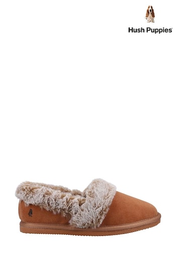 Hush Puppies Natural Ariel Slippers (736689) | £42