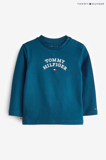 Tommy Hilfiger Newborn Baby Flag T-Shirt (738669) | £22